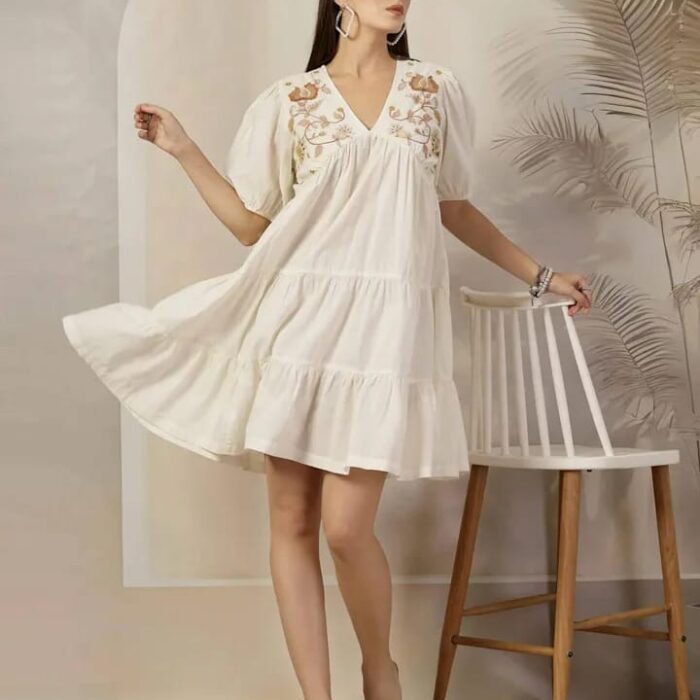 Embroidered Babydoll