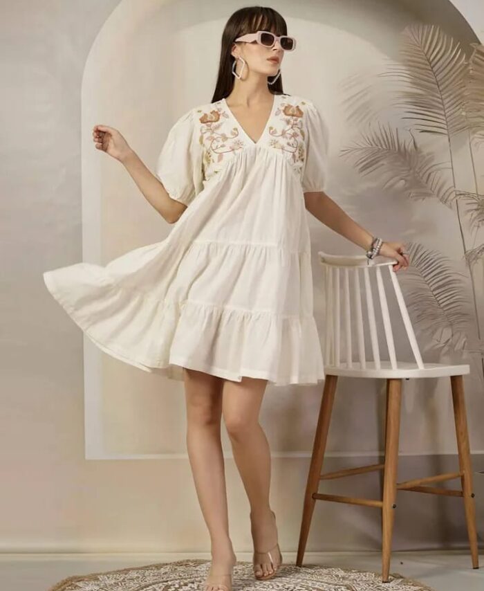 Embroidered Babydoll