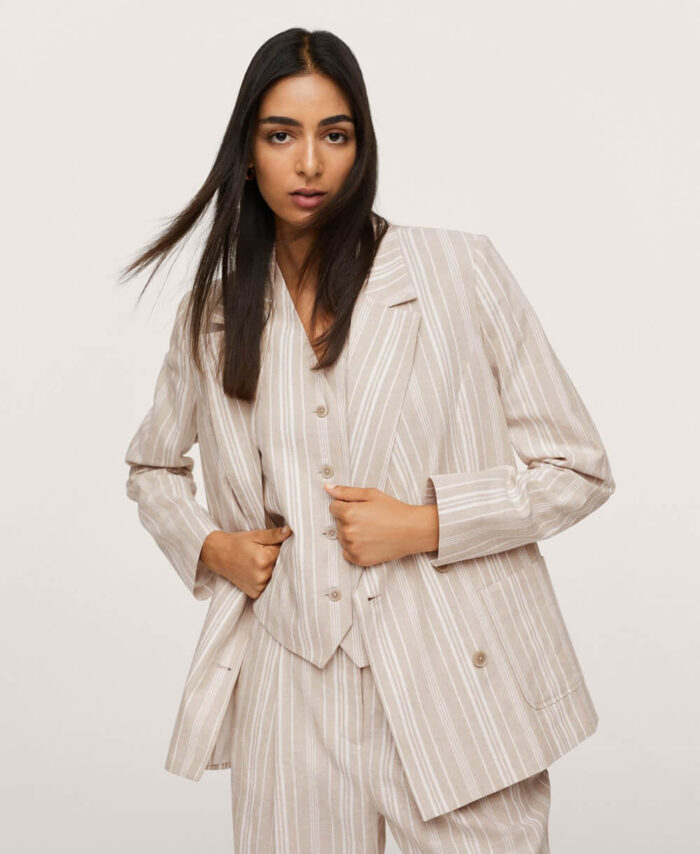 Linen suit